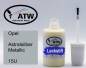 Preview: Opel, Astralsilber Metallic, 15U: 20ml Lackstift, von ATW Autoteile West.